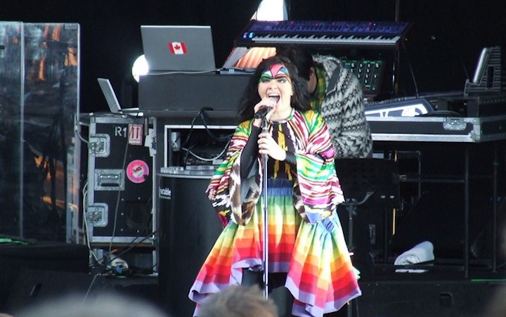 Björk - koncert w Reykjaviku 2008 r.